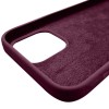 Силиконовый чехол для Apple iPhone 12 Pro Max Сливовый