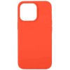 Силиконовый чехол для Apple iPhone 12 Pro Max Морковный