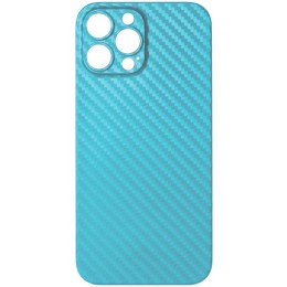 Чехол накладка для Apple iPhone 12 Pro Max Luxo Cevlar глянцевый J161 Голубой