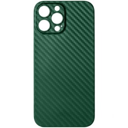 Чехол накладка для Apple iPhone 12 Pro Max Luxo Cevlar глянцевый J160 Зеленый