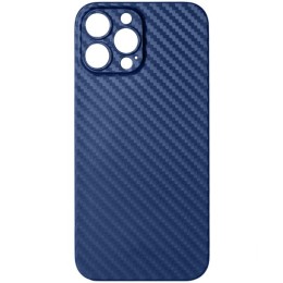 Чехол накладка для Apple iPhone 12 Pro Max Luxo Cevlar глянцевый J164 Синий