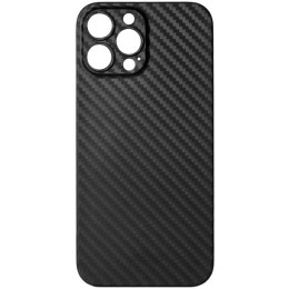Чехол накладка для Apple iPhone 12 Pro Max Luxo Cevlar глянцевый J162 Черный