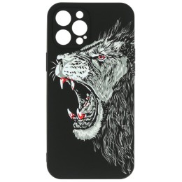 Силиконовый чехол для Apple iPhone 12 Pro Max Luxo с защитой камеры J70