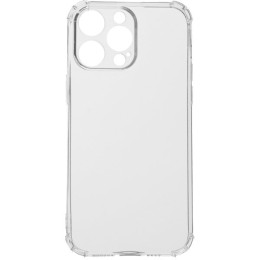 Силиконовый чехол для Apple iPhone 12 Pro Max iBox Crystal с усиленными углами и с защитой камеры Прозрачный