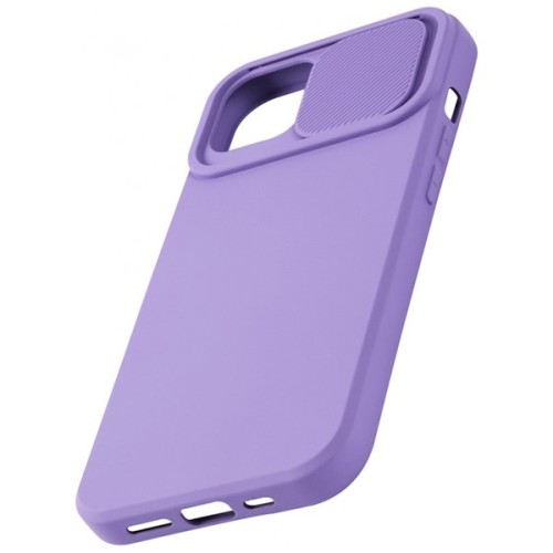 Силиконовый чехол для Apple iPhone 13 Unbroke Slider Фиолетовый