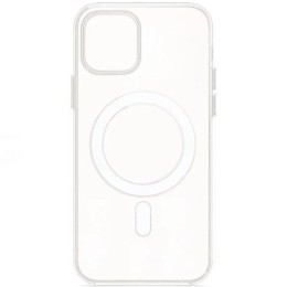 Силиконовый чехол для Apple iPhone 13 Clear Case MagSafe с анимацией с бортиком Прозрачный