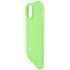 Силиконовый чехол для Apple iPhone 13 Салатовый