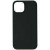 Силиконовый чехол для Apple iPhone 13 Оливково черный