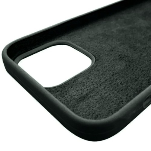Силиконовый чехол для Apple iPhone 13 Оливково черный