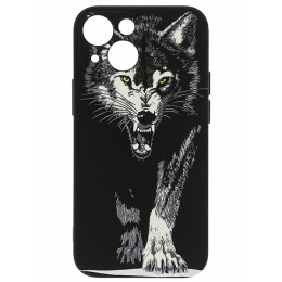 Силиконовый чехол для Apple iPhone 13 Mini Luxo с защитой камеры D9