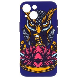 Силиконовый чехол для Apple iPhone 13 Mini Luxo с защитой камеры J68