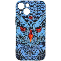 Силиконовый чехол для Apple iPhone 13 Mini Luxo с защитой камеры J69