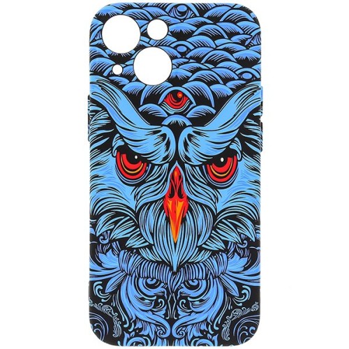 Силиконовый чехол для Apple iPhone 13 Mini Luxo с защитой камеры J69