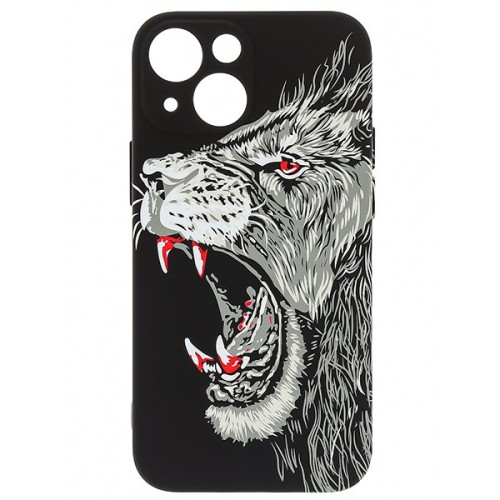 Силиконовый чехол для Apple iPhone 13 Mini Luxo с защитой камеры J70