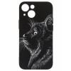 Силиконовый чехол для Apple iPhone 13 Mini Luxo с защитой камеры J71
