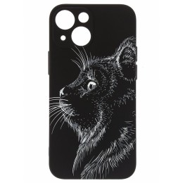 Силиконовый чехол для Apple iPhone 13 Mini Luxo с защитой камеры J71