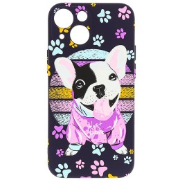 Силиконовый чехол для Apple iPhone 13 Mini Luxo с защитой камеры J80