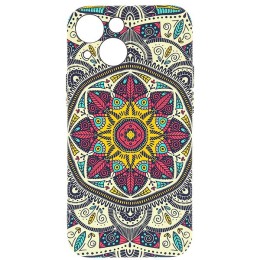 Силиконовый чехол для Apple iPhone 13 Mini Luxo с защитой камеры J82