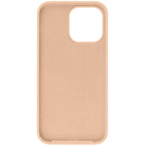 Силиконовый чехол для Apple iPhone 13 Mini Светло оранжевый
