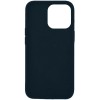 Силиконовый чехол для Apple iPhone 13 Mini Глубокий синий