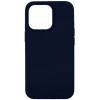 Силиконовый чехол для Apple iPhone 13 Mini Синяя ночь