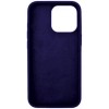 Силиконовый чехол для Apple iPhone 13 Mini Темно фиолетовый
