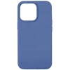 Силиконовый чехол для Apple iPhone 13 Mini Голубая сирень