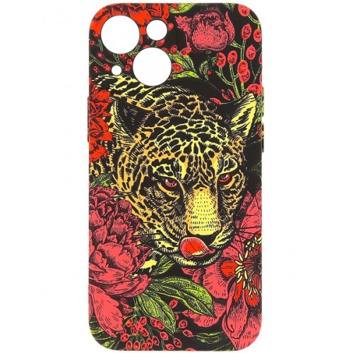 Силиконовый чехол для Apple iPhone 13 Mini Helsen с защитой камеры J200