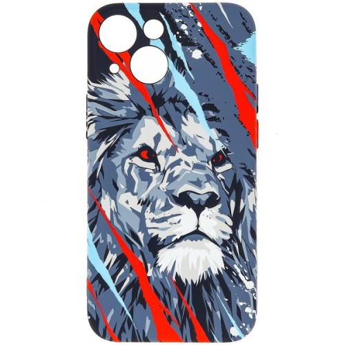 Силиконовый чехол для Apple iPhone 13 Mini Helsen с защитой камеры J201