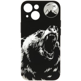 Силиконовый чехол для Apple iPhone 13 Mini Helsen с защитой камеры J204