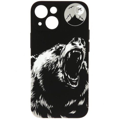 Силиконовый чехол для Apple iPhone 13 Mini Helsen с защитой камеры J204
