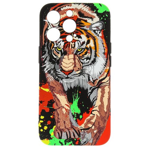 Силиконовый чехол для Apple iPhone 13 Pro Helsen с защитой камеры D6