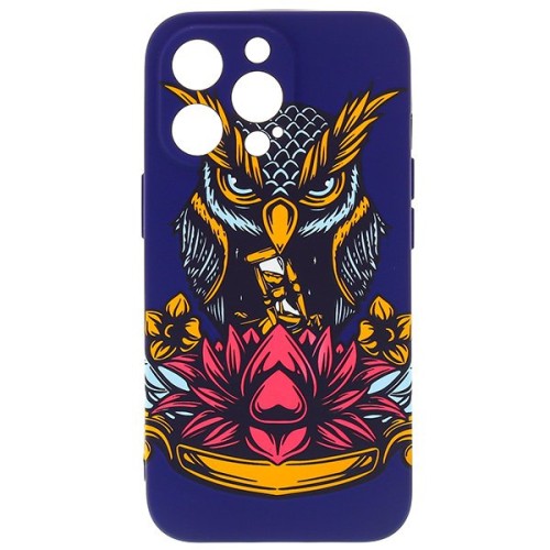 Силиконовый чехол для Apple iPhone 13 Pro Helsen с защитой камеры J68