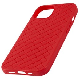 Силиконовый чехол для Apple iPhone 13 Pro Unbroke в переплете Красный