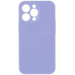 Силиконовый чехол для Apple iPhone 13 Pro Unbroke с защитой камеры Фиолетовый