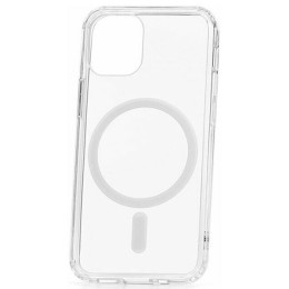 Силиконовый чехол для Apple iPhone 13 Pro TPU PC MagSafe с бортиком Прозрачный