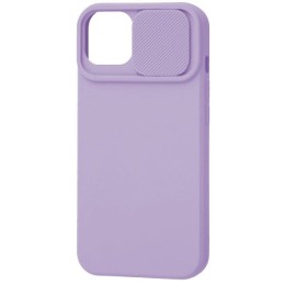 Силиконовый чехол для Apple iPhone 13 Pro Unbroke Slider Фиолетовый