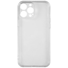 Силиконовый чехол для Apple iPhone 13 Pro TPU mp 1мм с защитой камеры Прозрачный глянцевый