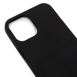 Силиконовый чехол для Apple iPhone 13 Pro TPU 1мм Черный матовый
