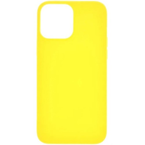 Силиконовый чехол для Apple iPhone 13 Pro Soft Matte Желтый