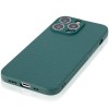 Чехол накладка для Apple iPhone 13 Pro Luxo Cevlar матовый J160 Зеленый