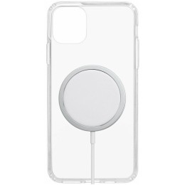Силиконовый чехол для Apple iPhone 13 Pro TPU PC MagSafe с анимацией с бортиком Прозрачный