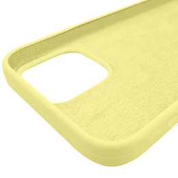 Силиконовый чехол для Apple iPhone 13 Pro Желтый светлый