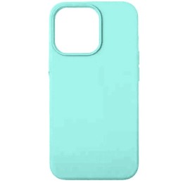 Силиконовый чехол для Apple iPhone 13 Pro Пастельно бирюзовый