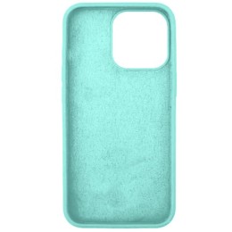 Силиконовый чехол для Apple iPhone 13 Pro Пастельно бирюзовый