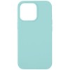 Силиконовый чехол для Apple iPhone 13 Pro Бледно-васильковый