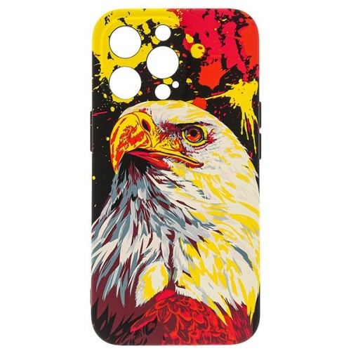 Силиконовый чехол для Apple iPhone 13 Pro Max Helsen с защитой камеры D7