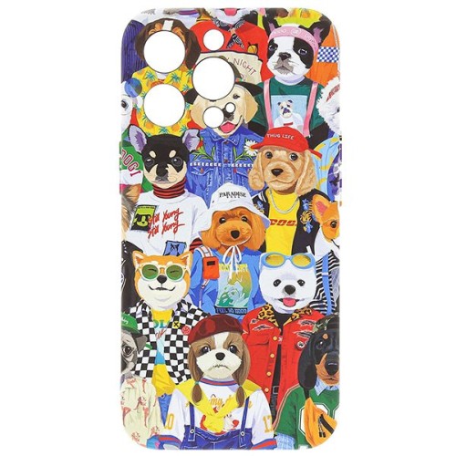 Силиконовый чехол для Apple iPhone 13 Pro Max Helsen с защитой камеры L67