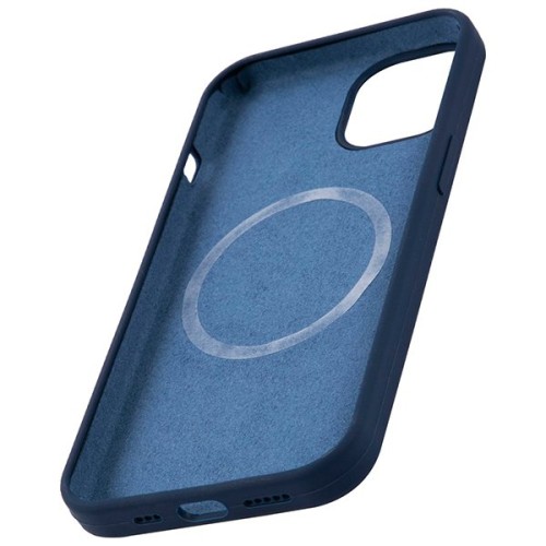 Силиконовый чехол для Apple iPhone 13 Pro Max Unbroke Magsafe Синий