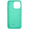 Силиконовый чехол для Apple iPhone 13 Pro Max Голубой